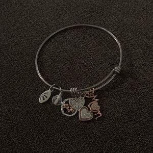Silver and Gold Charm Bracelet